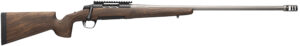 Browning 036077218 X-Bolt 2 Long Range 308 Win 4+1 24" Matte Gray Fluted Threaded Sporter Barrel, Matte Blued Picatinny Rail Stainless Steel Receiver, McMillan Game Scout Wood Finish Composite Stock
