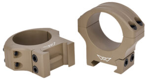 Warne 8513DE HyperLite  Dark Earth Cerakote MagnaFusion Alloy 30mm Tube Maxima/Weaver/Picatinny