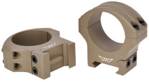 Warne 8520DE HyperLite  Dark Earth Cerakote MagnaFusion Alloy 34mm Tube Maxima/Weaver/Picatinny