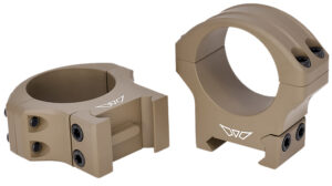 Warne 8521DE HyperLite Dark Earth Cerakote MagnaFusion Alloy 34mm Tube Maxima/Weaver/Picatinny