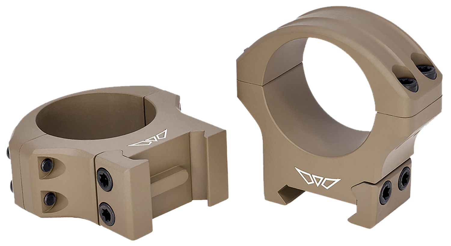 Warne 8522DE HyperLite Dark Earth Cerakote MagnaFusion Alloy 34mm Tube Picatinny/Weaver/Maxima