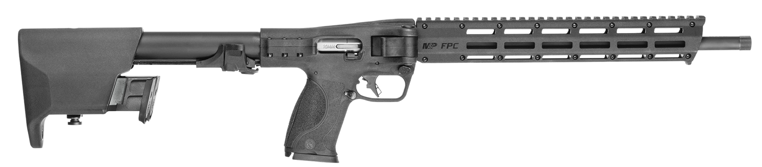 S&W M&P FPC 14168 10MM AUTO 16.25 10R BLK