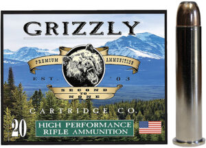 Grizzly Ammo GC45/70+P3 45-70Gov+P 350gr Bonded Flat Point 20 Per Box/10 Case