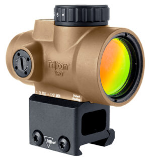 Trijicon 2200349 MRO SD  Coyote Tan 1x25mm 2 MOA Green Dot Reticle Lower 1/3 Co-Witness Mount