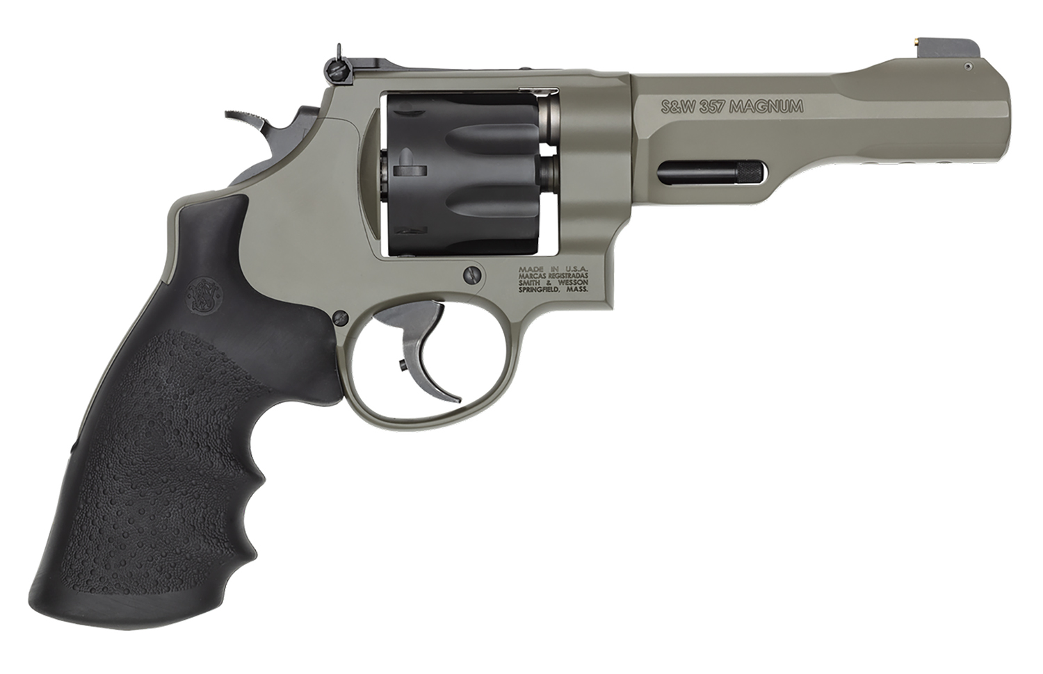 S&W M327 14449 357 5 8R MOSS/BLK