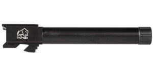 Tapco TAP22018 Conversion 9mm Luger Fits Glock 22 Gen3-4 Threaded, Black Nitride, Thread Protector