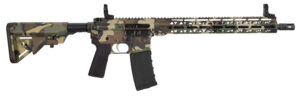 Hi-Point HP15R-556M81 HP 15R 5.56 NATO 30+1 16" Black Threaded Barrel, M81 Woodland Camo Aluminum Receiver w/Picatinny Rail, M-LOK Handguard, B5 Bravo Polymer Stock, Black B5 P Type 23 Grip