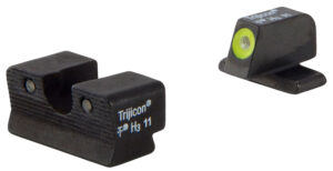 Trijicon 600751 HD Night Sights  Green/Tritium Yellow Outline Front Sight-Green Tritium Black Outline Rear Sight Springfield XD-S/XD-E