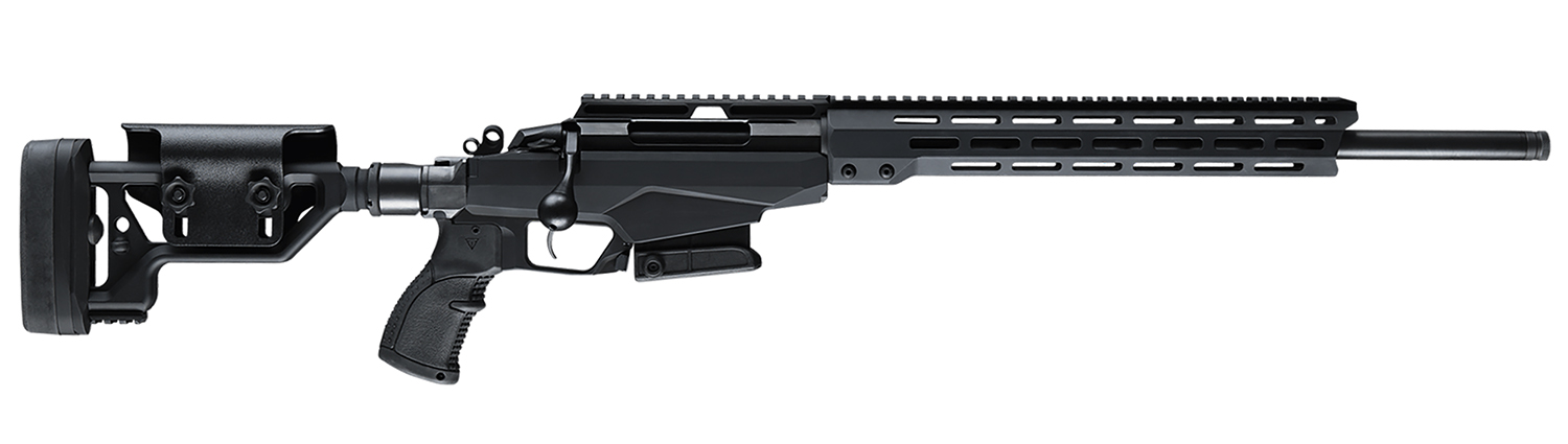 Tikka JRTAC382L T3x Tac A1 6.5 Creedmoor 24" 10+1 Black Fixed with Aluminum Bedding Stock