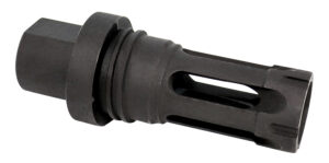 Yankee Hill 4302AKA Phantom Q.D. Flash Hider Black Steel with M14x1 LH Threads for 30 Cal AK-Platform