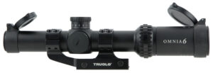 TruGlo TG8516TLR Omnia Tactical Black Anodized 1-6x24mm 30mm Tube Illuminated APTR Reticle