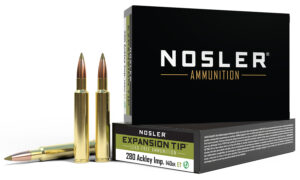 Nosler 40067 E-Tip 280Ackley Improved 140gr E Tip Lead Free 20 Per Box/10 Case