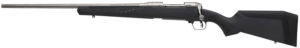 Savage Arms 57059 110 Storm Full Size 300 Win Mag 3+1 24" Matte Button-Rifled Barrel, Matte Drilled & Tapped Stainless Steel Receiver, AccuStock Matte Gray Synthetic Stock, Left Hand