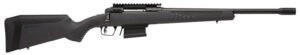 Savage Arms 57140 110 Haymaker 450 Bushmaster 4+1 18" Barrel, Matte Black Metal, Black Fixed AccuStock with AccuFit