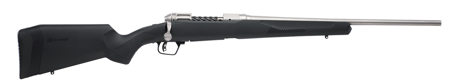 Savage Arms 57048 110 Lightweight Storm 270 Win 4+1 20", Matte Stainless Metal, Black Synthetic Stock