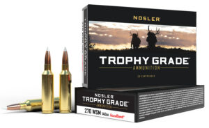 Nosler 60030 Trophy Grade 270WSM 140gr Nosler AccuBond 20 Per Box/10 Case