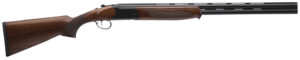 Stevens 22165 555  Full Size 12 Gauge Break Open 3" 2rd 28" Black Satin Over/Under Vent Rib Barrel, Satin Black Aluminum Receiver, Fixed Turkish Walnut Stock, Ambidextrous