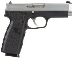 Kahr Arms CT9093 CT9  9mm Luger 8+1, 4" Stainless Steel Barrel, Matte Serrated Stainless Steel Slide, Black Polymer Frame, Black Textured Polymer Grip, No Safety, Right Hand