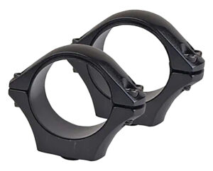 Tikka S1300923 Opti-Lock Rings  Black 1" Extra Low