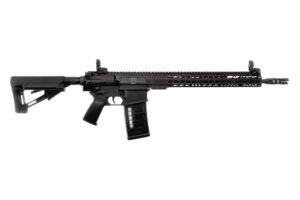 ArmaLite AR10TAC14 AR-10 Tactical 308 Win 25+1 16" Barrel, Black Hard Coat Anodized Receiver, Black Magpul STR Collapsible Stock, Magpul MBUS Front & Rear Sights, Flash Suppressor
