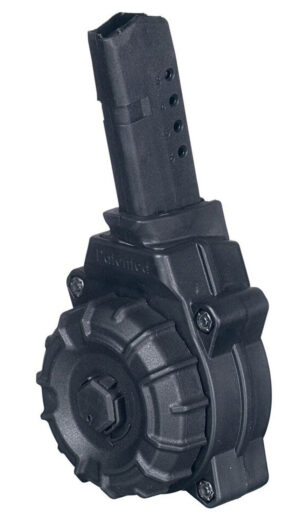 ProMag DRMA34 Standard 30rd Drum 9mm Luger Compatible w/ Glock 43 Black DuPont Zytel Polymer
