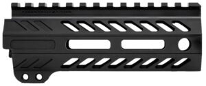 Angstadt Arms AA055HGMLT Ultra Light Handguard  made of Aluminum with Black Anodized Finish, M-LOK Style, Picatinny Rail & 5.50" OAL for AR-15 Includes Hardware