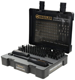 Wheeler 4001003 Professional Screwdriver Set Black 100 Pieces