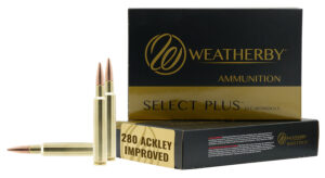 Weatherby M280A139HCB Select Plus  280Ackley Improved 139gr 20 Per Box/10 Case
