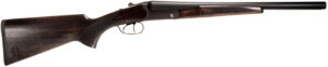 Heritage Mfg BL1218BK Badlander Full Size 12 Gauge Break Open 2rd 18.50" Black Chrome Side By Side Barrel & Receiver, Fixed Turkish Walnut Stock