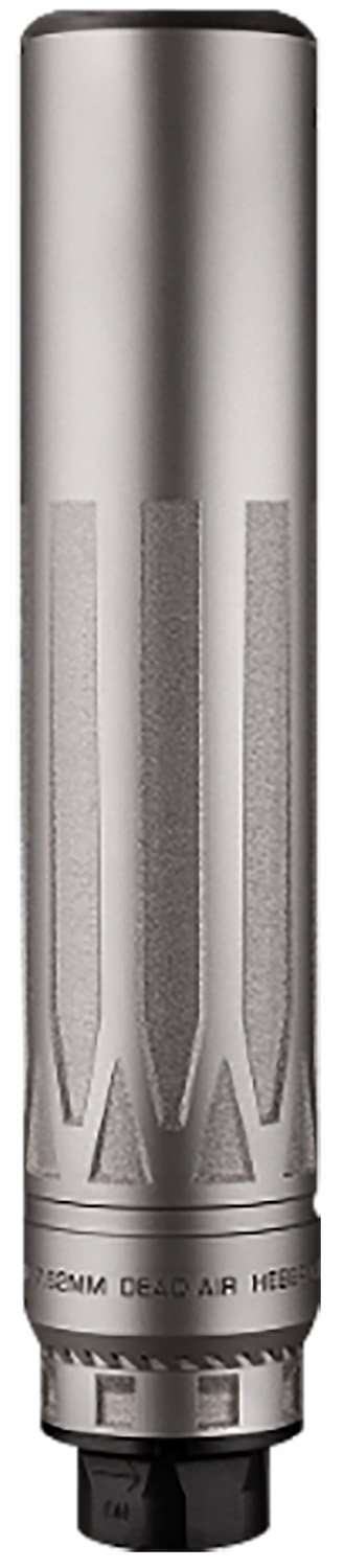 Dead Air NOMADLTIXCXENOSIL Nomad LTI XC Xeno Silver 7.62mm Silencer w/ Xeno Adapter & DA124 Omni Brake