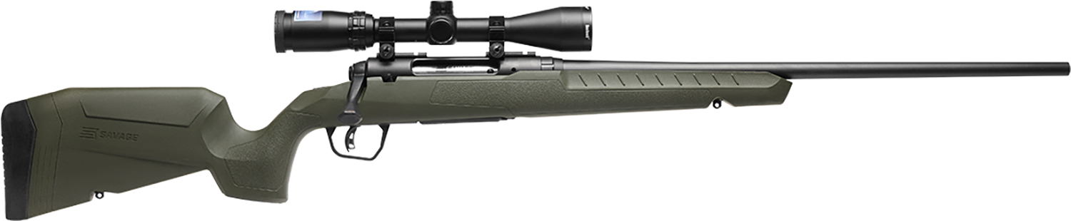 Savage Arms 32155 Axis 2 XP Combo Full Size 350 Legend 4+1 18" Black Sporter Barrel, Black Carbon Steel Receiver Drilled & Tapped, OD Green Fixed Synthetic Stock, Weaver 3-9x40mm Scope, Right Hand