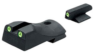 Kimber Mfg.,inc ML11212 1911 Slant Fixed Night Sight Set Green/Tritium Black Outline Front Sight-Green/Tritium Black Outline Rear Sight