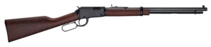 Henry H001T Frontier  22 LR 16 LR/21 Short 20" Octagon Barrel, Black Metal Finish & American Walnut Stock