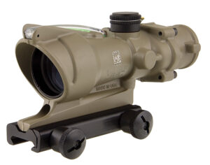 Trijicon TA31C100380 ACOG  4x32mm Crosshair Reticle FDE