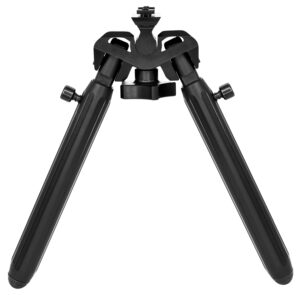 Warne V7934M Vapor M-Lok Bipod  Matte Black Aluminum