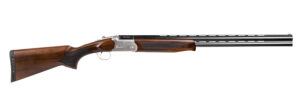 Girsan Balikli Blue Label 12 Gauge Break Open 2.50" 2rd 28" Blue Polished Over/Under Vent Rib Barrel, Engraved Silver Aluminum Receiver, Fixed Turkish Walnut Stock, 5 Mobil Chokes
