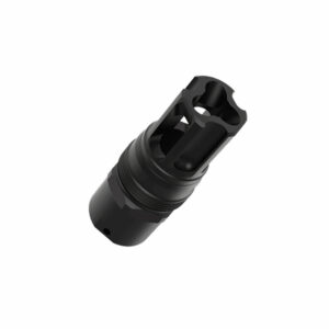 Liberty Precision Machine LPM-2005 Eclipse Pin & Weld Flash Hider Black Stainless Steel 1/2"x28 Threads 2.25"