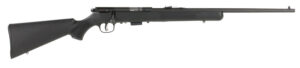 Savage Arms 91800 93 F Full Size 22 WMR 5+1 21" Matte Black Sporter Barrel, Matte Black Carbon Steel Receiver, Matte Black Fixed Synthetic Stock, Right Hand