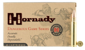 Hornady 8232 Dangerous Game  375Ruger 300gr Dangerous Game Solid 20 Per Box/6 Case