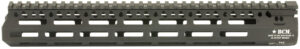 BCM MCMR13556BLK BCMGunfighter MCMR 13" M-LOK, Free-Floating Style Made of Aluminum with Black Anodized Finish for AR-Platform