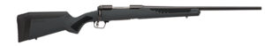Savage Arms 57041 110 Hunter Full Size 7mm Rem 3+1 24" Matte Black Button-Rifled Barrel, Matte Black Drilled & Tapped Carbon Steel Receiver, Adj AccuStock Matte Gray Synthetic Stock, Right Hand