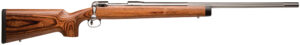 Savage Arms 19139 12 BVSS Full Size 308 Win 4+1 26" Stainless Heavy Fluted Barrel, Matte Stainless Steel Receiver Drilled & Tapped ,Satin Brown Fixed Laminate Stock, Right Hand