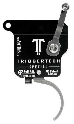 TriggerTech R7LSBS13TBC Special  Single-Stage Traditional Curved Trigger with 1-3.50 lbs Draw Weight for Remington 700 Left