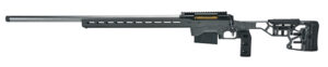 Savage Arms 57701 110 Elite Precision 223 Rem 10+1 26" Matte Stainless, Matte Black Rec, Gray Cerakote Adjustable MDT ACC Aluminum Chassis Stock, Left Hand (MB Not Included)