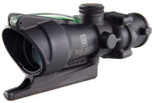 Trijicon 100212 ACOG 4x 32mm Obj 36.80 ft @ 100 yds FOV Matte Black Finish Dual Illuminated Green Donut 22/556 BDC
