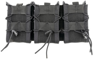 High Speed Gear 45TA00BK TACO Shingle Mag Pouch Triple Black Nylon MOLLE Compatible w/ Rifle