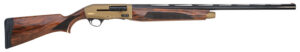 TriStar 24266 Viper G2 Pro Full Size 16 Gauge Semi-Auto 2.75" 5+1 28" Black Vent Rib Barrel, Bronze Cerakote Steel Receiver,Fixed Turkish Walnut  Stock, Beretta/Benelli Mobil Chokes, Right Hand