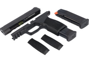 Sig Sauer 8901443 Caliber Exchange Kit 9mm Luger 3.10" 17rd (2) Black Optic Cut Slide Polymer Picatinny Rail Frame X-Ray 3 Sights for All Sig P365 Models