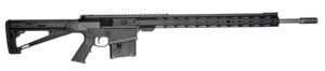Great Lakes Firearms GL10LA300SSBLK AR-10  300 Win Mag 5+1 24", Black, 20" M-Lok Handguard Fixed Hogue OverMolded Stock, A2 Grip, Muzzle Brake