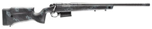 Bergara Rifles B14S754CF B-14 Crest 22-250 Rem 5+1 20" Sniper Gray Cerakote Fluted Barrel, Steel Receiver, Fixed Carbon Fiber Black & Gray Sponge Stock